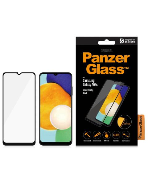 PanzerGlass Case Friendly Screenprotector Samsung Galaxy A03s