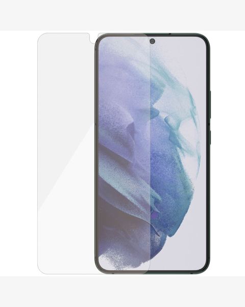 PanzerGlass Anti-Bacterial Case Friendly Screenprotector Samsung Galaxy S22 Plus - Zwart / Schwarz / Black