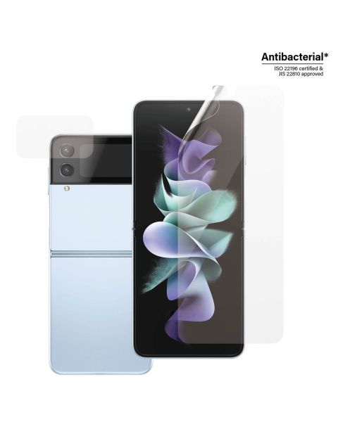 PanzerGlass Anti-Bacterial Case Friendly Screenprotector Samsung Galaxy Z Flip 4