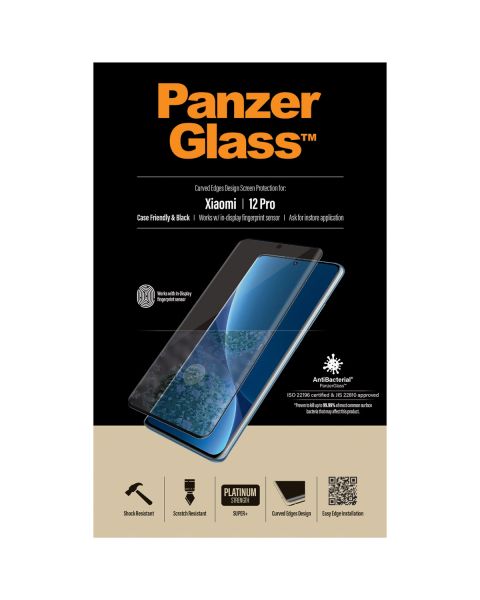 Case Friendly Antibakterieller Screen Protector für das Xiaomi 12 Pro