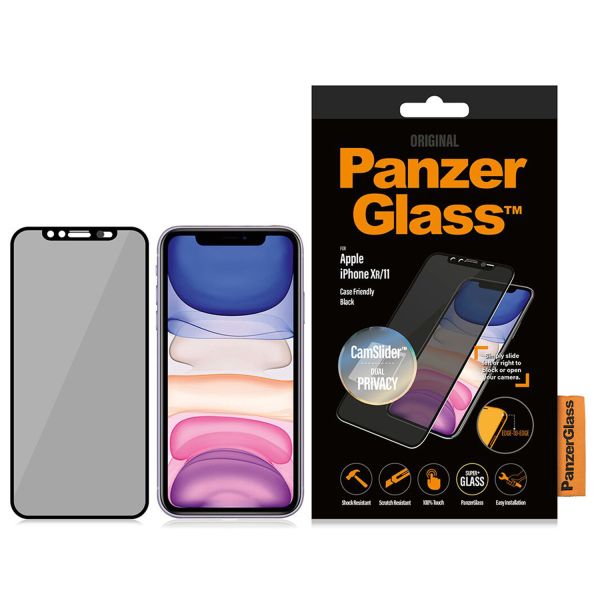 PanzerGlass CamSlider™ Privacy Screenprotector iPhone 11 / iPhone Xr