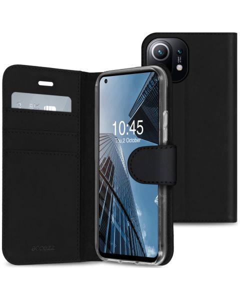 Accezz Wallet Softcase Bookcase Xiaomi Mi 11 - Zwart / Schwarz / Black