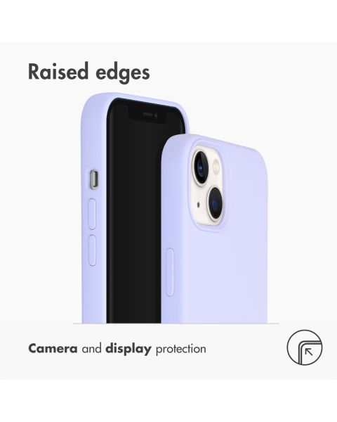Liquid Silikoncase für das iPhone 13 - Lila
