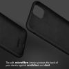Accezz Liquid Silicone Backcover iPhone 13 Mini - Zwart / Schwarz / Black