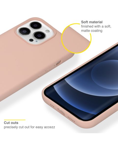 Liquid Silikoncase für das iPhone 13 Pro - Rosa
