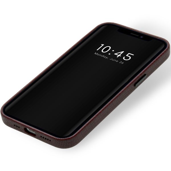 Selencia Gaia Slang Backcover iPhone 13 - Donkerrood / Dunkelrot / Dark Red