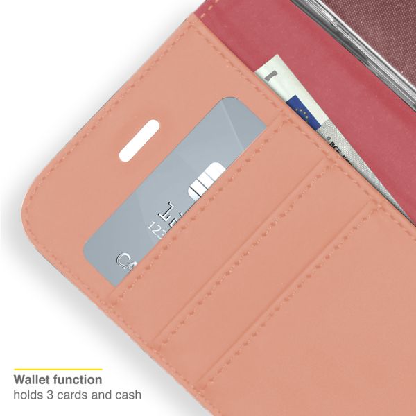 Wallet TPU Klapphülle für das iPhone 13 Pro - Rose Gold