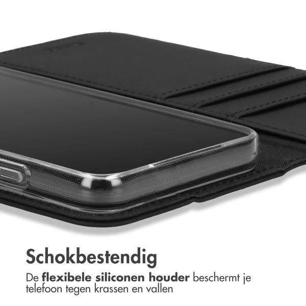 Accezz Wallet Softcase Bookcase Xiaomi Mi 10 (Pro) - Zwart / Schwarz / Black