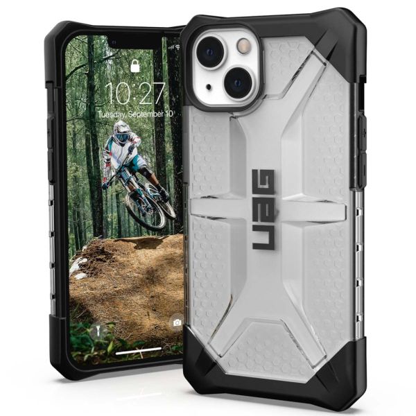 Plasma Backcover iPhone 13 Mini - Ice - Zilver / Silver