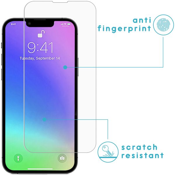 iMoshion Screenprotector Gehard Glas iPhone 13 Mini