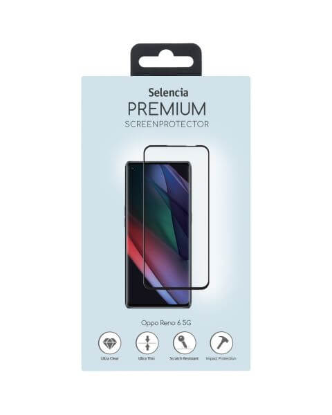 Premium Screen Protector aus gehärtetem Glas für das Oppo Reno 6 5G Pro - Transparent