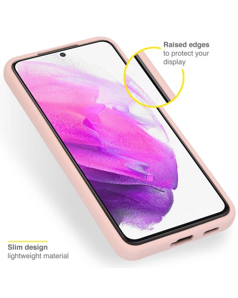 Liquid Silikoncase für das Samsung Galaxy S22 Plus - Rosa