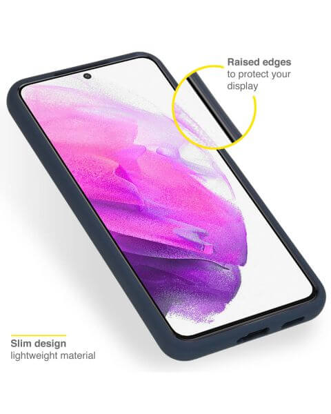 Liquid Silikoncase für das Samsung Galaxy S22 Plus - Dunkelblau