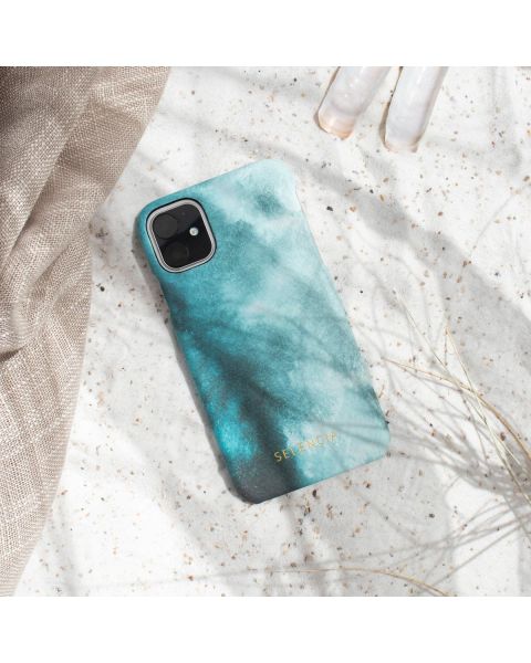 Selencia Maya Fashion Backcover Samsung Galaxy S22 Ultra - Air Blue