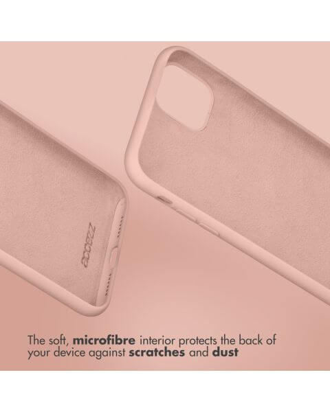 Accezz Liquid Silicone Backcover Samsung Galaxy A53 - Roze / Rosa / Pink