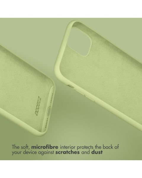 Liquid Silikoncase für das Samsung Galaxy A53 - Grün