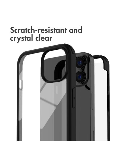 360° Rundumschutzhülle für das iPhone 13 Pro - Schwarz