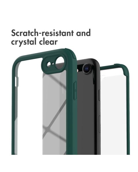 Accezz 360° Full Protective Cover iPhone SE (2022 / 2020) / 8 / 7 - Groen / Grün  / Green