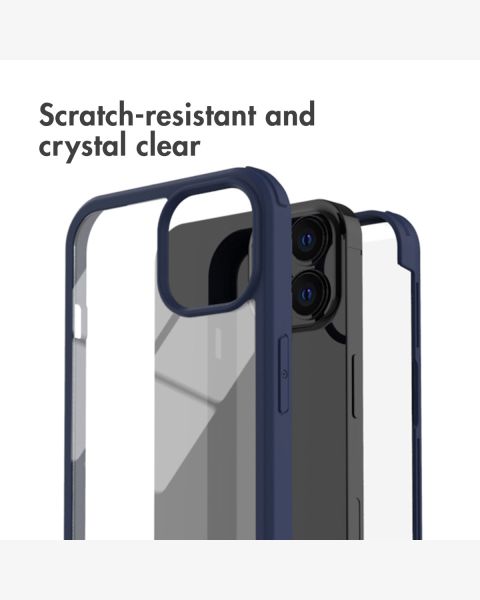 360° Rundumschutzhülle für das iPhone 13 Pro - Blau