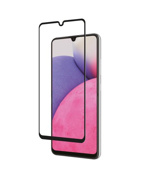 Premium Screen Protector aus gehärtetem Glas für das Samsung Galaxy A33 - Schwarz