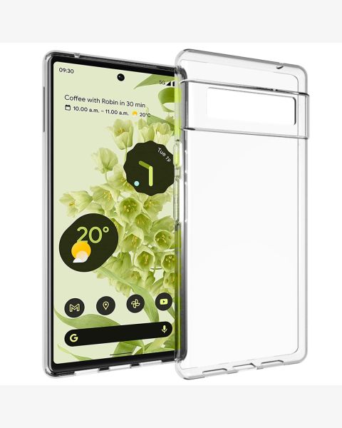 TPU Clear Cover Transparent für das Google Pixel 6 Pro