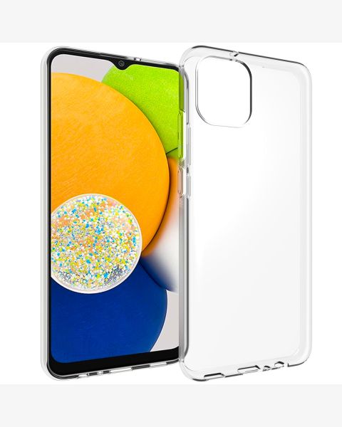 TPU Clear Cover für das Samsung Galaxy A03 - Transparent