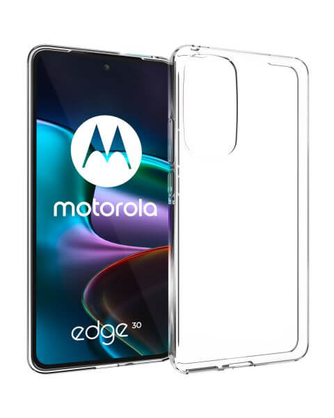 TPU Clear Cover für das Motorola Edge 30 - Transparent