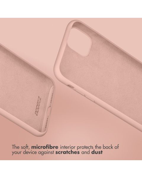 Liquid Silikoncase für das iPhone 14 Pro Max - Rosa