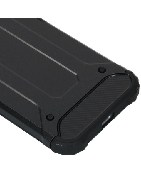 Accezz Rugged Xtreme Backcover iPhone 13 - Zwart / Schwarz / Black