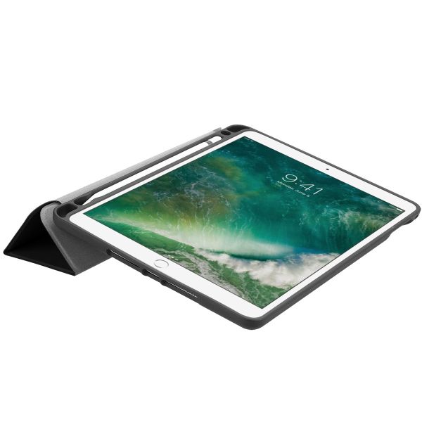 Accezz Trifold Bookcase iPad (2018) / (2017) / Air (2013) / Air 2 - Zwart / Schwarz / Black