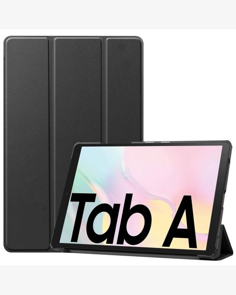 Accezz Trifold Bookcase Samsung Galaxy Tab A7 - Zwart / Schwarz / Black