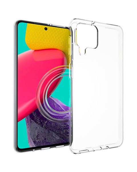 TPU Clear Cover für das Samsung Galaxy M53 - Transparent