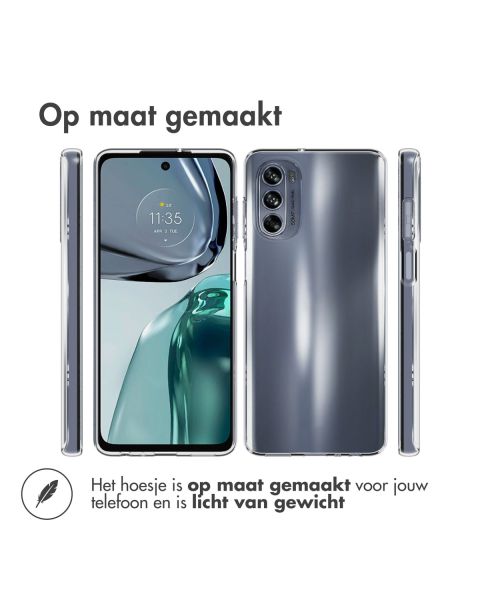 TPU Clear Cover für das Motorola Moto G62 - Transparent