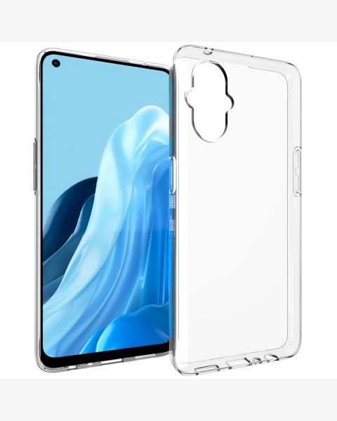 TPU Clear Cover für das Oppo Reno8 Lite - Transparent
