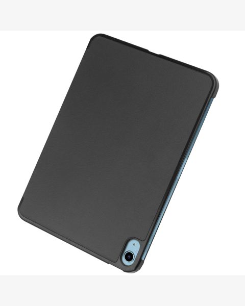 Accezz Trifold Bookcase iPad 10.9 (2022) - Zwart / Schwarz / Black