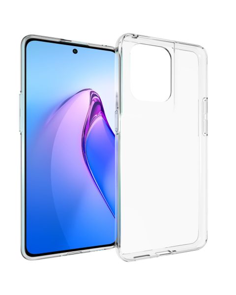 TPU Clear Cover für das Oppo Reno 8 Pro 5G - Transparent