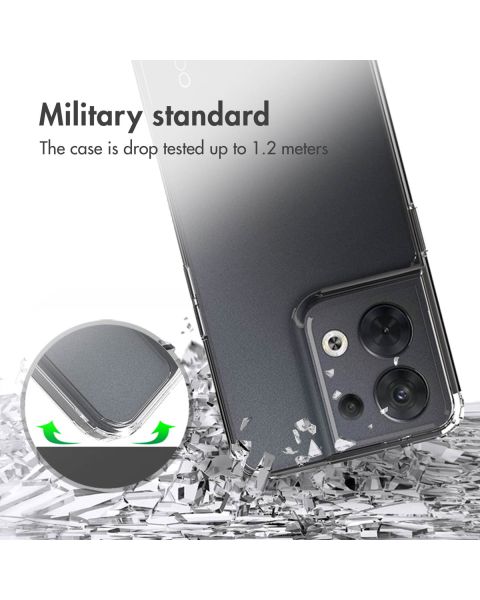 Xtreme Impact Case für das Oppo Reno 8 5G - Transparent