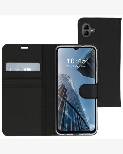 Wallet TPU Klapphülle für das Samsung Galaxy A04 - Schwarz