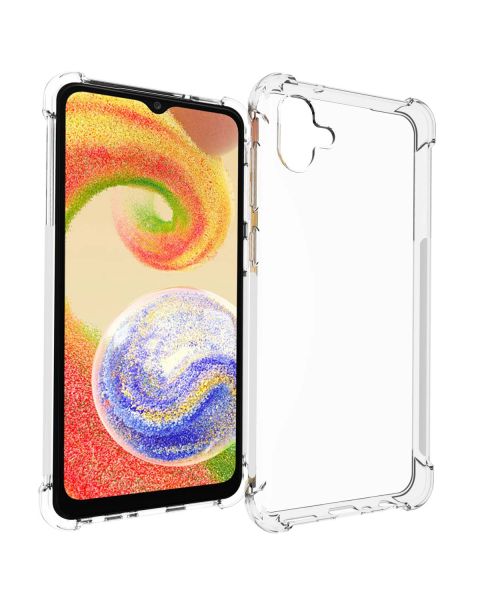 TPU Clear Cover für das Samsung Galaxy A04 - Transparent