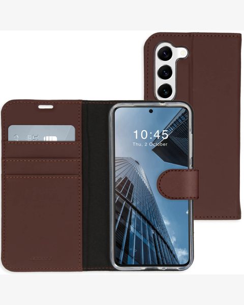 Wallet TPU Klapphülle für das Samsung Galaxy S23 - Braun