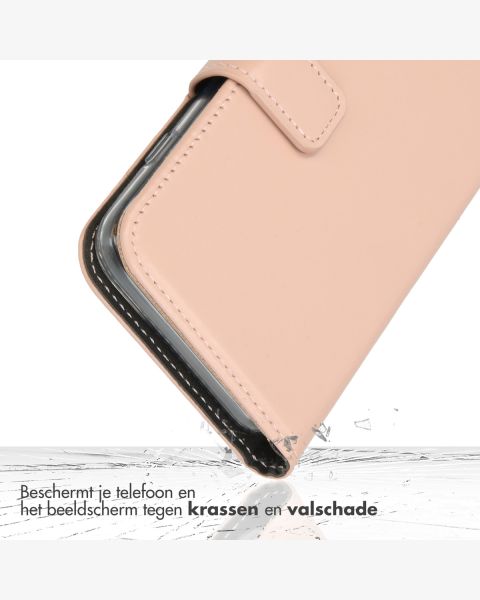 Echtleder Klapphülle für das Samsung Galaxy S23 - Dusty Pink