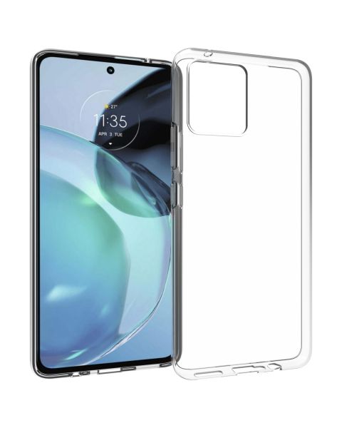 TPU Clear Cover für das Motorola Moto G72 - Transparent