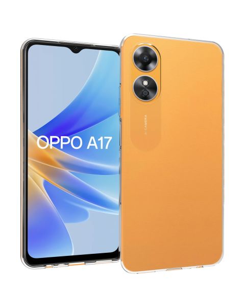 TPU Clear Cover für das Oppo A17 - Transparent