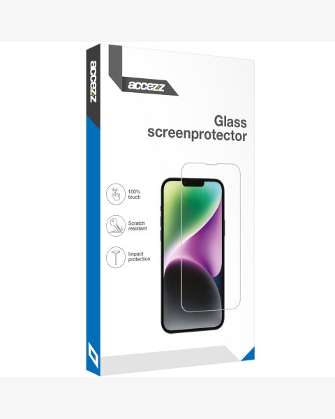 Accezz Gehard Glas Screenprotector iPhone 12 (Pro) / 11 / Xr