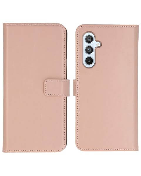 Echtleder Klapphülle für das Samsung Galaxy A54 (5G) - Dusty Pink