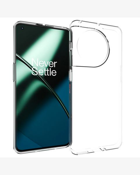 TPU Clear Cover für das OnePlus 11 - Transparent