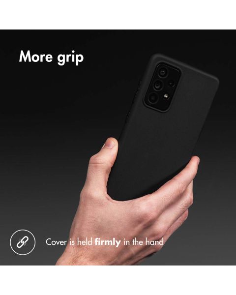 Accezz Color Backcover Samsung Galaxy A34 (5G) - Zwart / Schwarz / Black