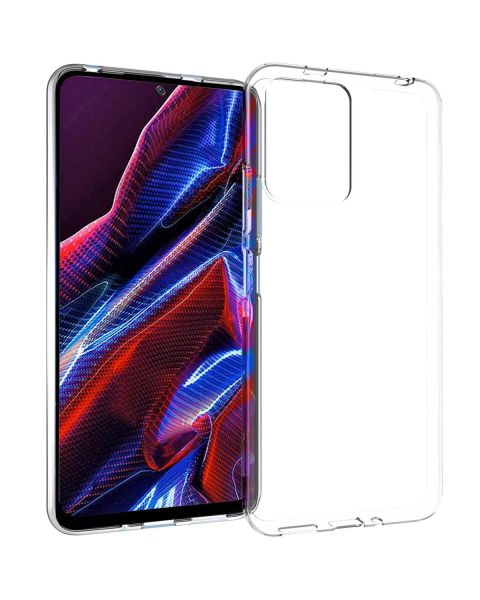 TPU Clear Cover für das Xiaomi Poco X5 5G - Transparent