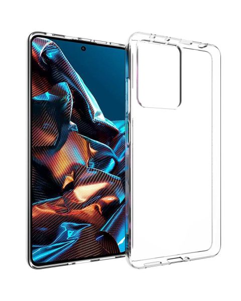 TPU Clear Cover für das Xiaomi Poco X5 Pro 5G - Transparent