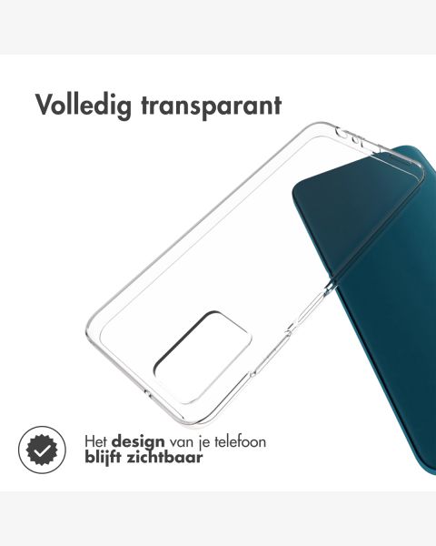 Accezz Clear Backcover Nokia G22 - Transparant / Transparent